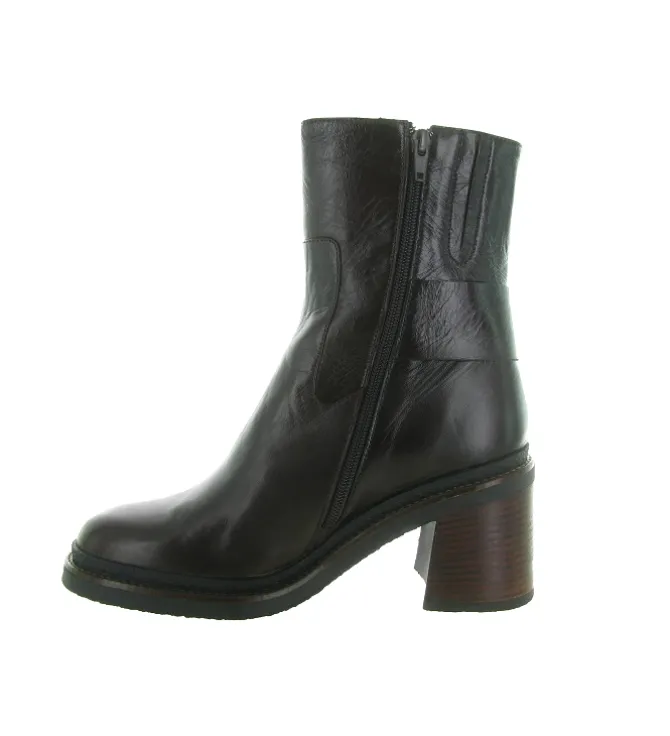 bottines et boots - Chelsea - femme - Cuir - Marron - Softwaves
