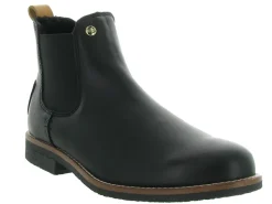 bottines et boots - Chelsea - femme - Cuir - Noir - Panama jack