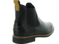 bottines et boots - Chelsea - femme - Cuir - Noir - Panama jack