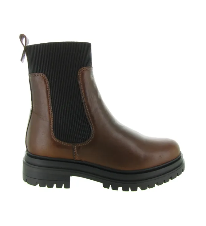 bottines et boots - Chelsea - femme - Cuir - Marron - Creator