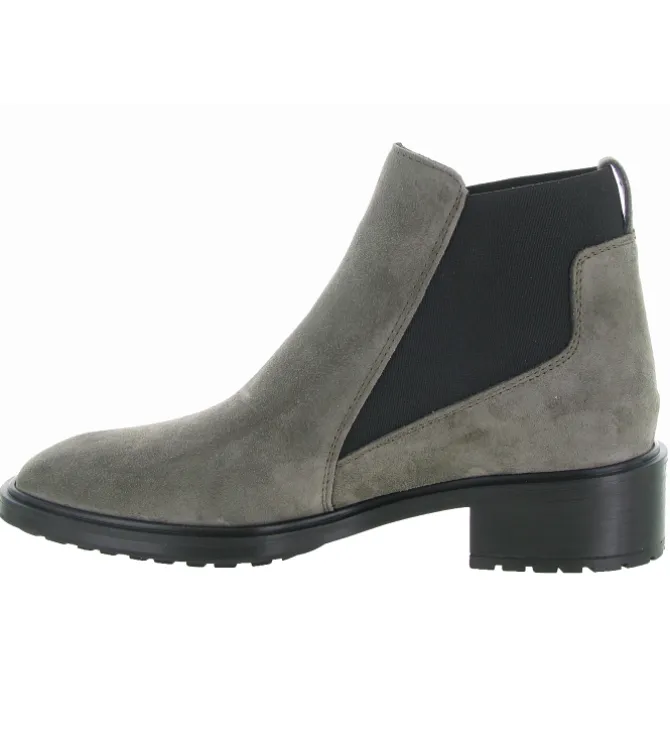 bottines et boots - Chelsea - femme - Nubuck - Gris - Alpe
