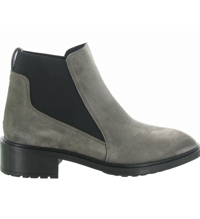bottines et boots - Chelsea - femme - Nubuck - Gris - Alpe
