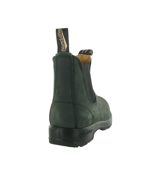 bottines et boots - Chelsea - femme - Cuir Gras - Noir - Blundstone