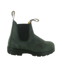 bottines et boots - Chelsea - femme - Cuir Gras - Noir - Blundstone