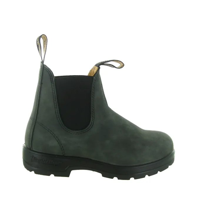 bottines et boots - Chelsea - femme - Cuir Gras - Noir - Blundstone