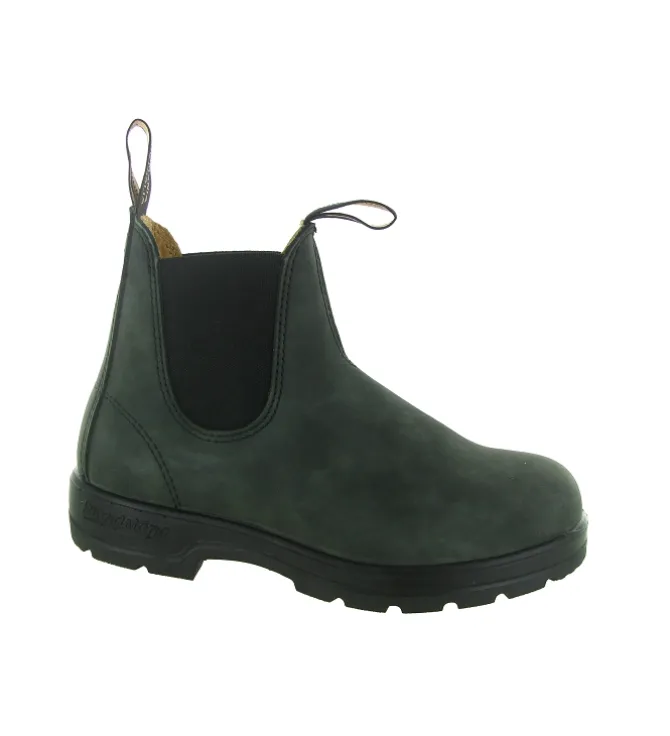 bottines et boots - Chelsea - femme - Cuir Gras - Noir - Blundstone