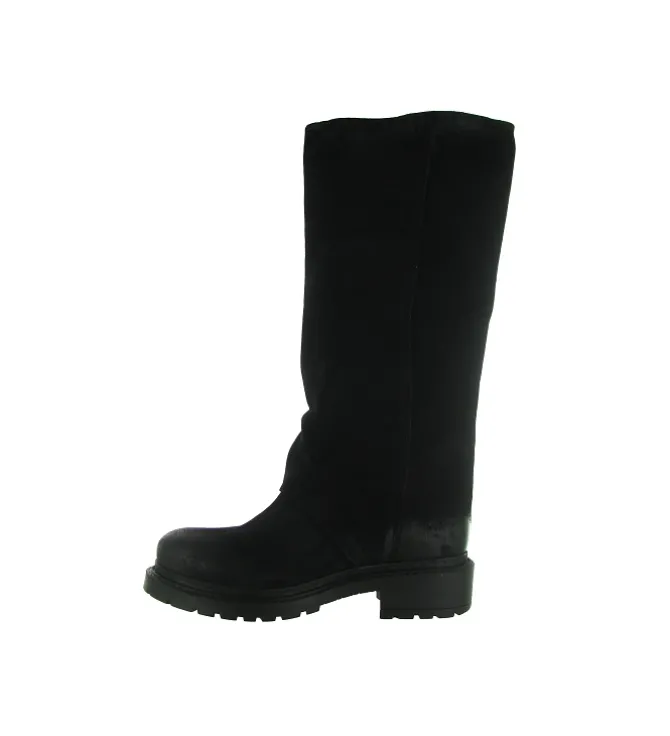 bottines et boots - Chelsea - femme - Nubuck - Noir - Metisse