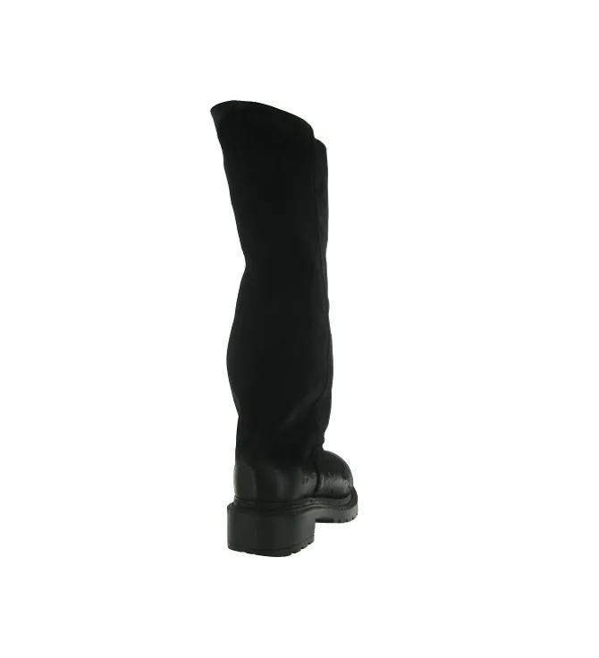 bottines et boots - Chelsea - femme - Nubuck - Noir - Metisse