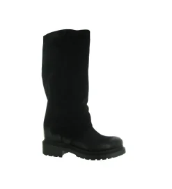 bottines et boots - Chelsea - femme - Nubuck - Noir - Metisse