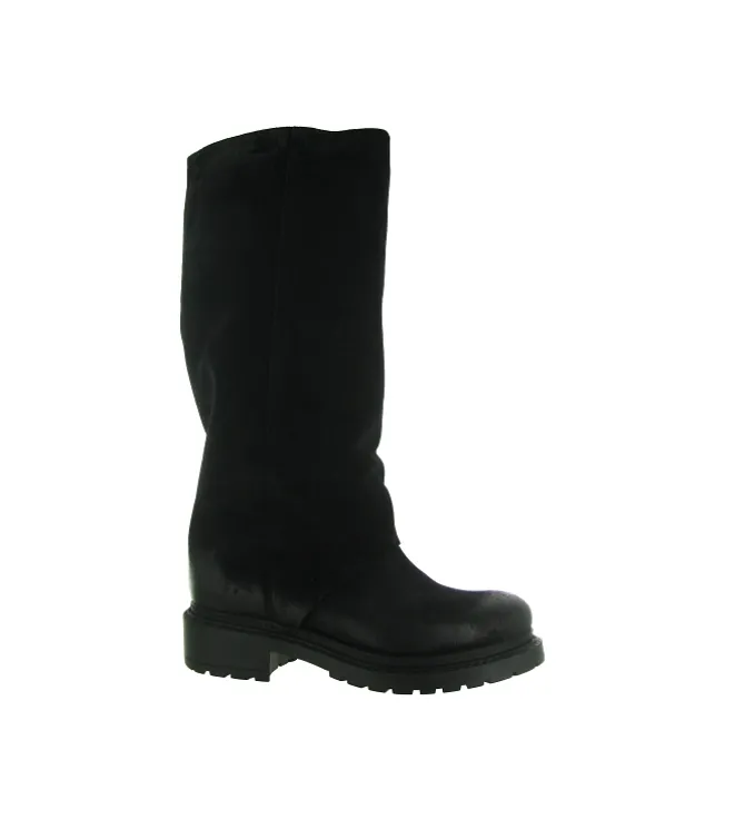 bottines et boots - Chelsea - femme - Nubuck - Noir - Metisse