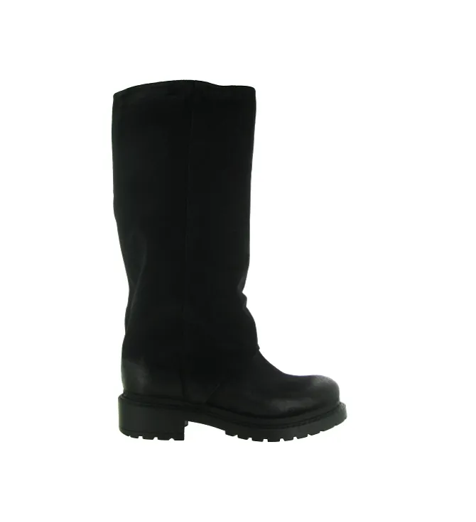bottines et boots - Chelsea - femme - Nubuck - Noir - Metisse