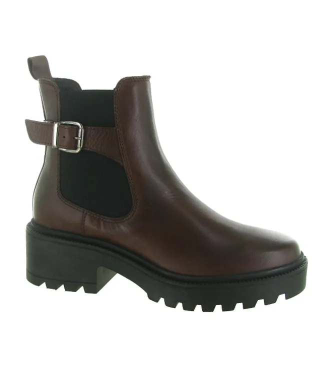 bottines et boots - Chelsea - femme - Cuir - Marron - Creator