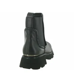 bottines et boots - Chelsea - femme - Cuir - Noir - Alma en pena