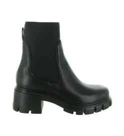 bottines et boots - Chelsea - femme - Nubuck - Noir - Fruit