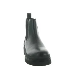 bottines et boots - Chelsea - femme - Cuir - Noir - Tommy hilfiger