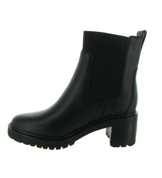 bottines et boots - Chelsea - femme - Cuir - Noir - Tommy hilfiger