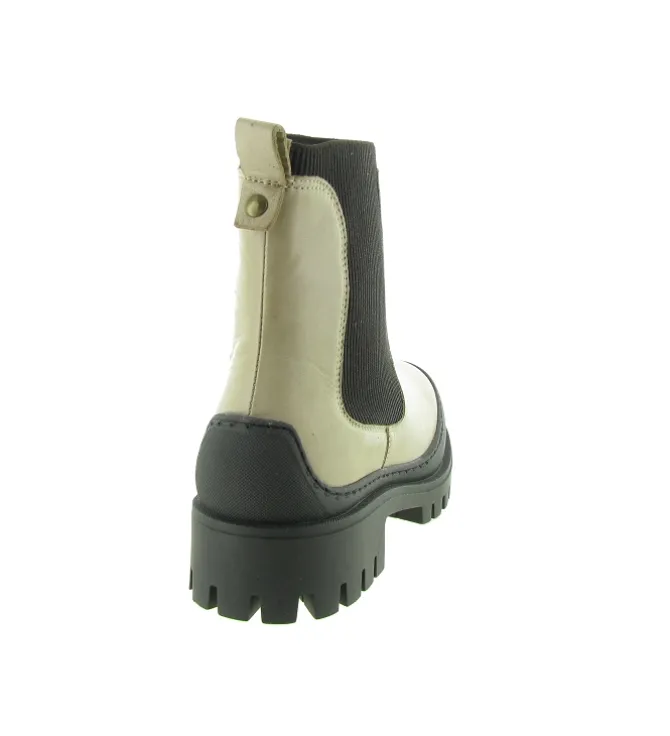 bottines et boots - Chelsea - femme - Cuir - Beige - Creator