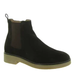 bottines et boots - Chelsea - femme - Cuir - Marron - Unisa
