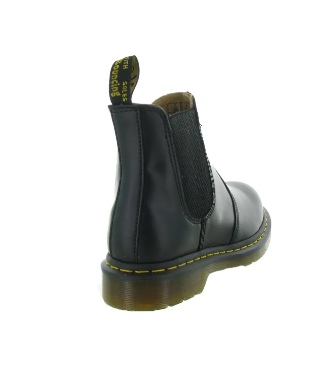 bottines et boots - Chelsea - femme - Cuir - Noir - Doc martens