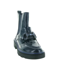bottines et boots - Chelsea - femme - Cuir - Bleu Marine - Regarde le ciel...