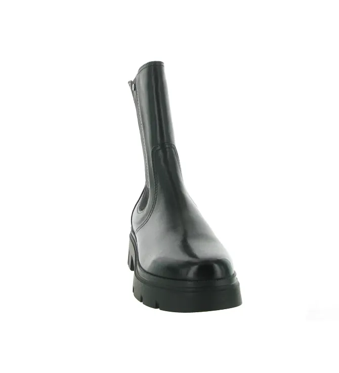bottines et boots - Chelsea - femme - Cuir - Noir - Regarde le ciel...