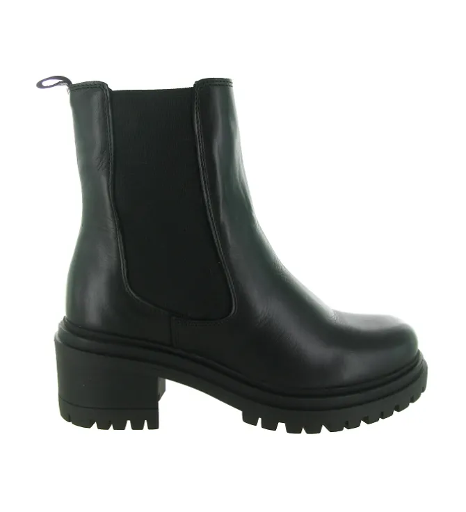 bottines et boots - Chelsea - femme - Cuir - Noir - Creator
