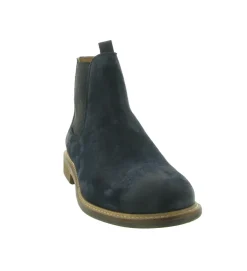 bottines et boots - Chelsea - homme - Cuir - Bleu Marine - Schmoove
