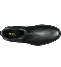 bottines et boots - Chelsea - homme - Nubuck - Noir - Geox