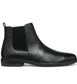 bottines et boots - Chelsea - homme - Nubuck - Noir - Geox