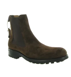 bottines et boots - Chelsea - homme - Cuir - Marron - Rautureau