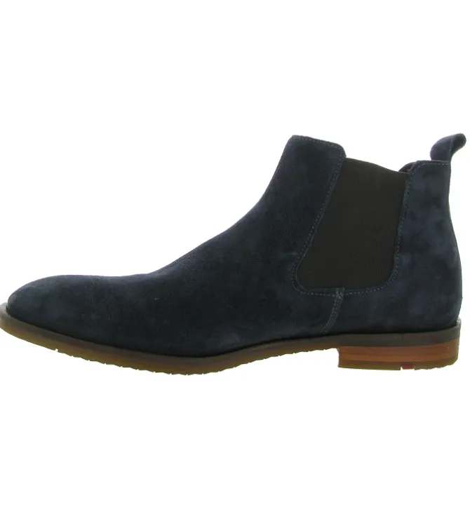 bottines et boots - Chelsea - homme - Nubuck - Bleu - Lloyd