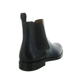 bottines et boots - Chelsea - homme - Cuir - Bleu Marine - Magnanni