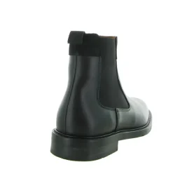 bottines et boots - Chelsea - homme - Cuir - Noir - Schmoove