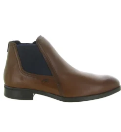 bottines et boots - Chelsea - homme - Cuir - Marron - Fluchos