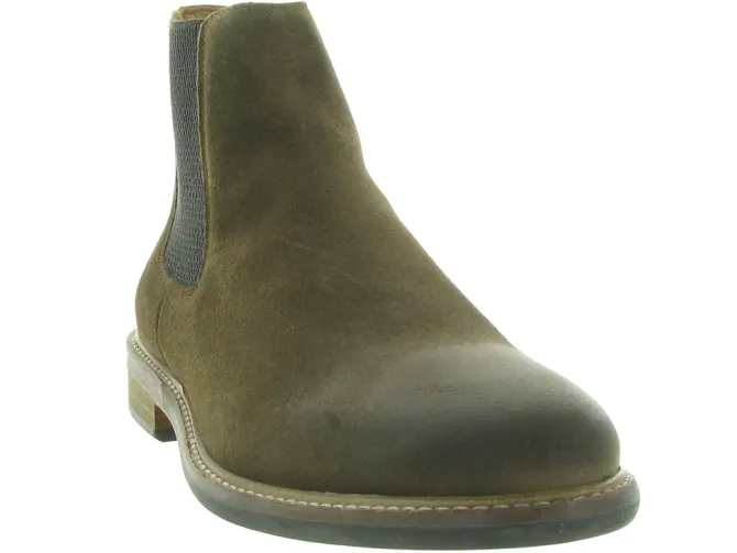bottines et boots - Chelsea - homme - Cuir - Marron - Schmoove