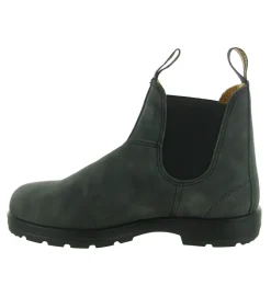 bottines et boots - Chelsea - homme - Cuir Gras - Noir - Blundstone