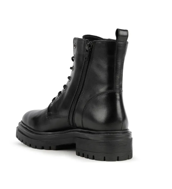 bottines et boots - Classique & Chic - femme - Cuir - Noir - Geox