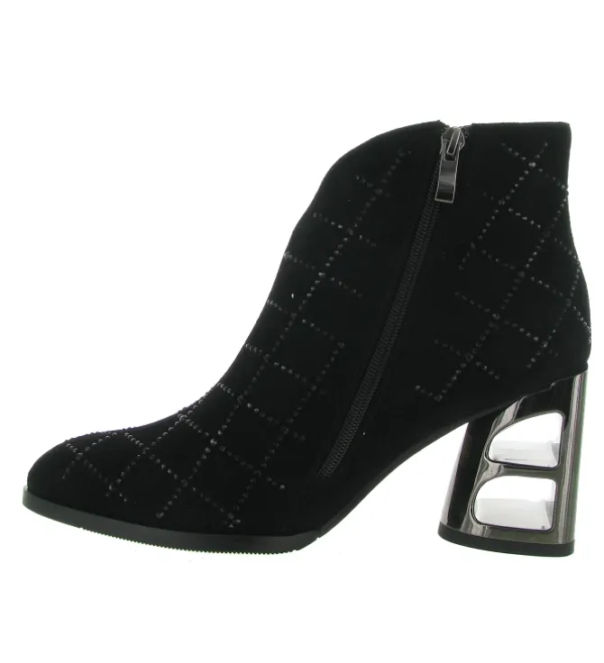 bottines et boots - Classique & Chic - femme - Cuir - Noir - Metamorf ose