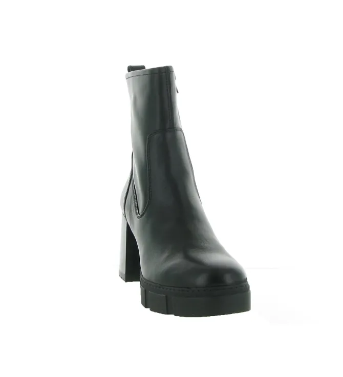 bottines et boots - Classique & Chic - femme - Cuir - Noir - Unisa