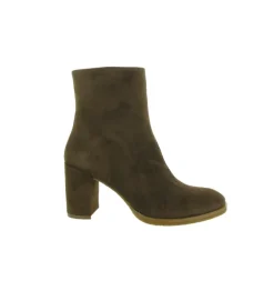bottines et boots - Classique & Chic - femme - Nubuck - Marron - Julie dee