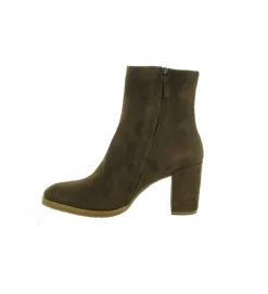 bottines et boots - Classique & Chic - femme - Nubuck - Marron - Julie dee