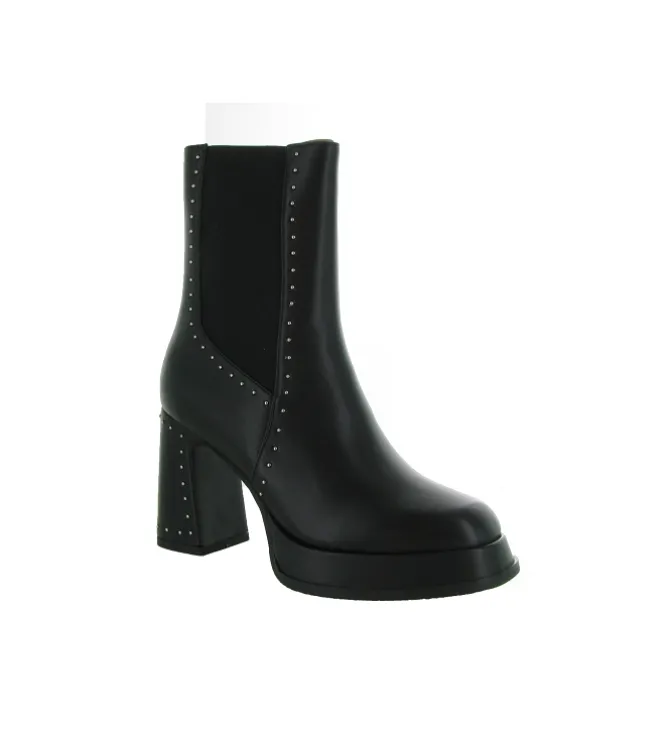 bottines et boots - Classique & Chic - femme - Synthétique - Noir - Noa harmon