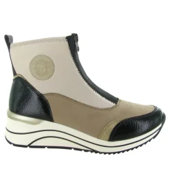 bottines et boots - Classique & Chic - femme - Cuir - Beige - Remonte