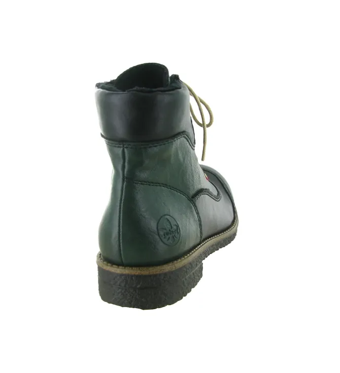 bottines et boots - Classique & Chic - femme - Cuir - Bleu - Rieker
