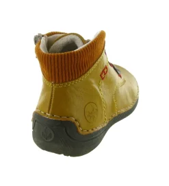 bottines et boots - Classique & Chic - femme - Synthétique - Jaune - Rieker