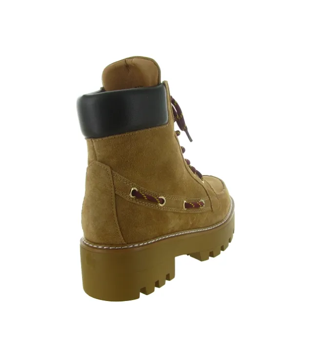 bottines et boots - Classique & Chic - femme - Nubuck - Marron - Colors of california