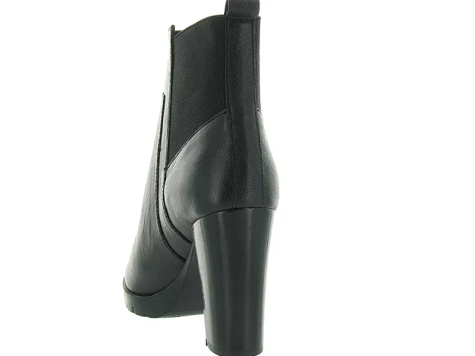 bottines et boots - Classique & Chic - femme - Cuir - Noir - B private