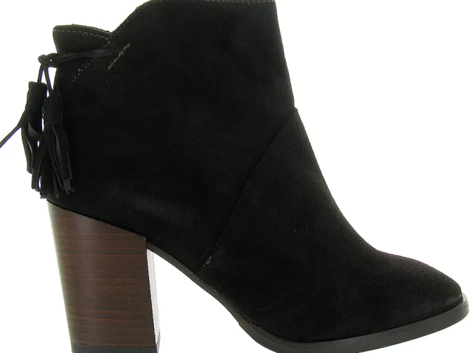 bottines et boots - Classique & Chic - femme - Nubuck - Marron - Carmen
