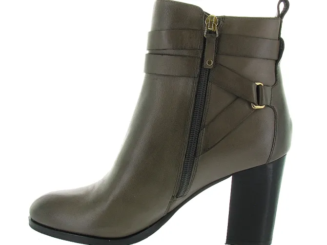 bottines et boots - Classique & Chic - femme - Cuir - Taupe - B private