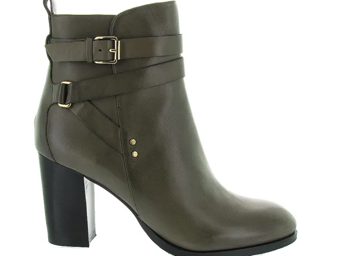 bottines et boots - Classique & Chic - femme - Cuir - Taupe - B private